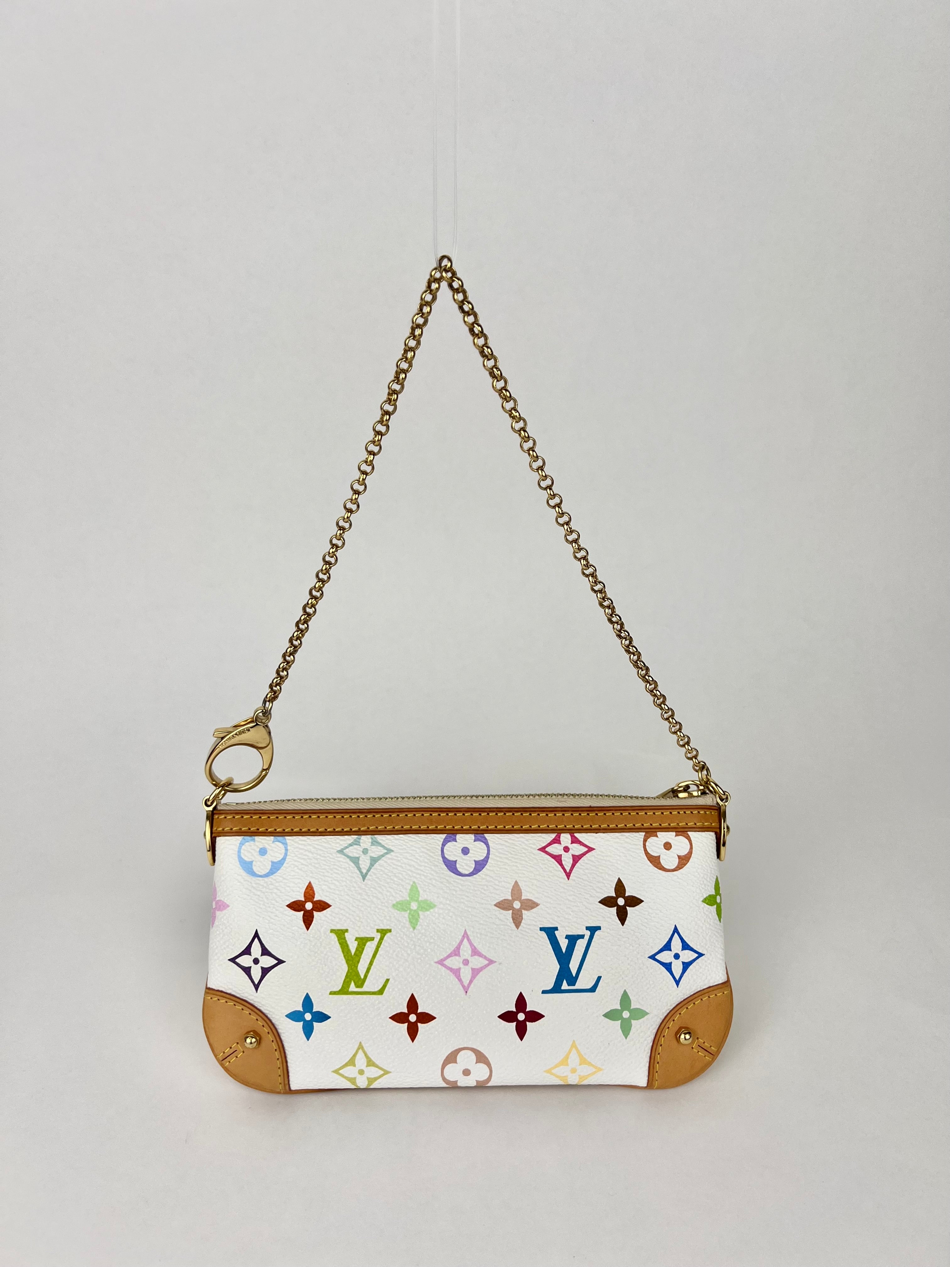 Louis Vuitton Milla MM Multicolore Chain Pochette