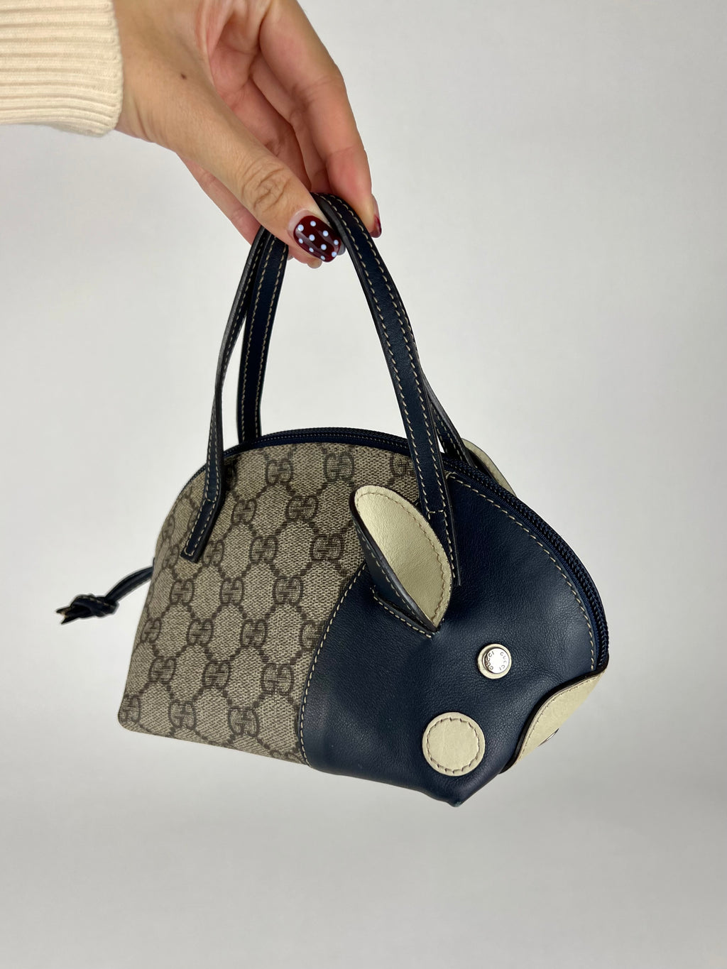 Gucci GG Supreme Monogram Pig Bag