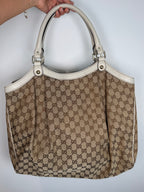 Gucci Monogram Sukey Hobo Bag