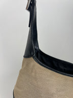 Gucci Jackie Canvas Shoulder Bag