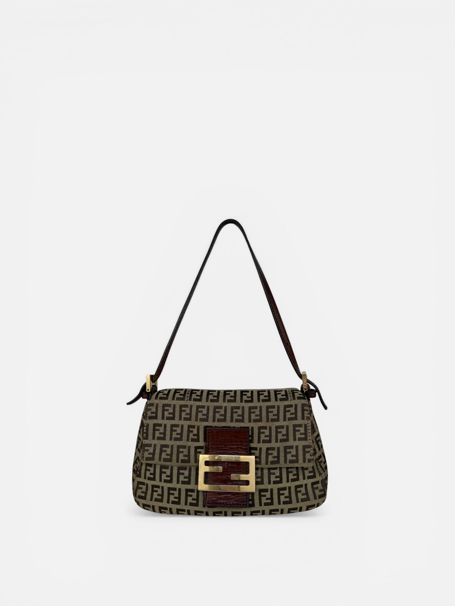Fendi Zucchino Vitello Mini Mamma Baguette