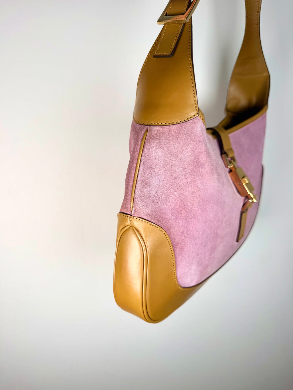 Gucci Jackie Suede Shoulder Bag