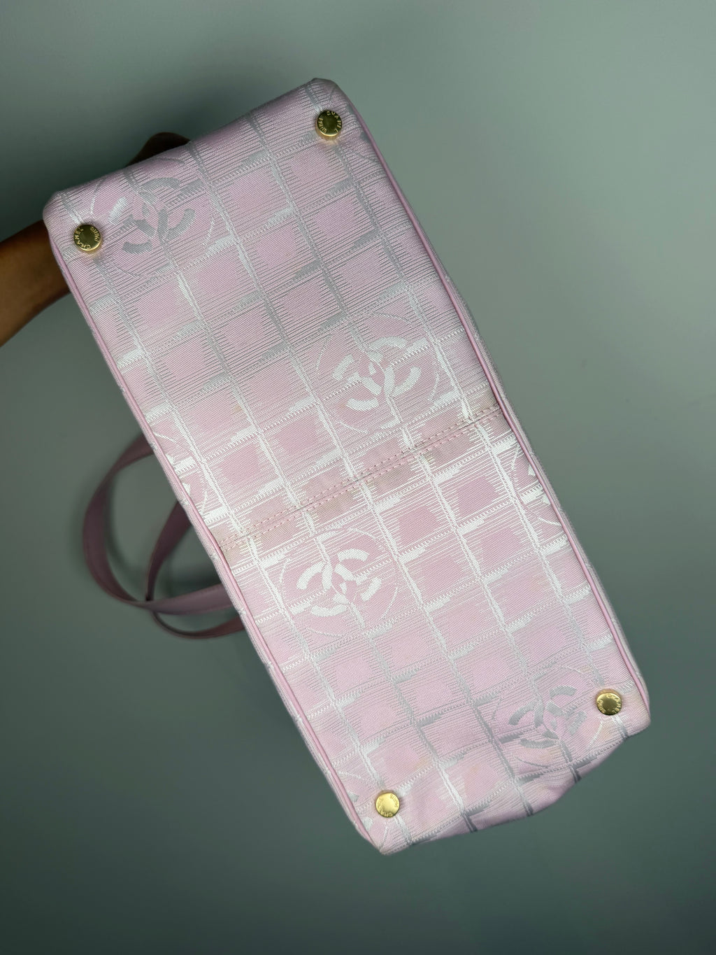 Chanel Ligne Pink Travel Tote