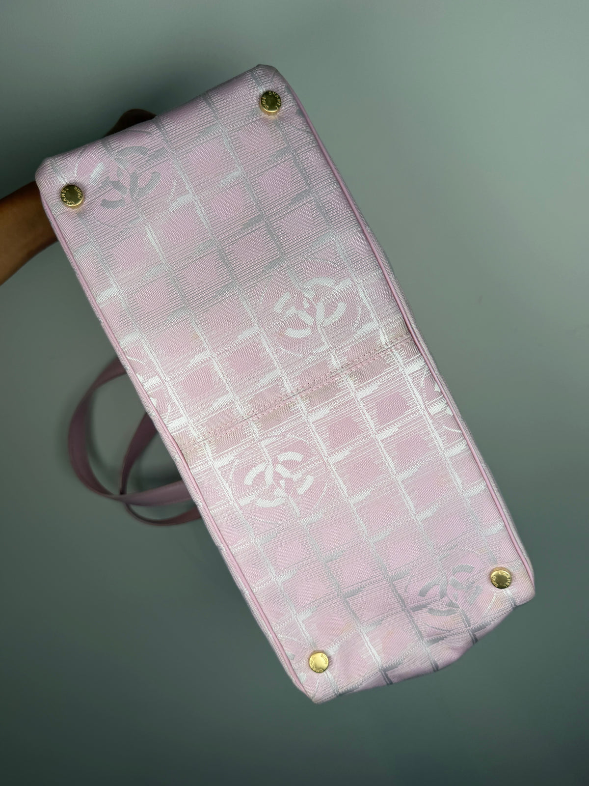 Chanel Ligne Pink Travel Tote