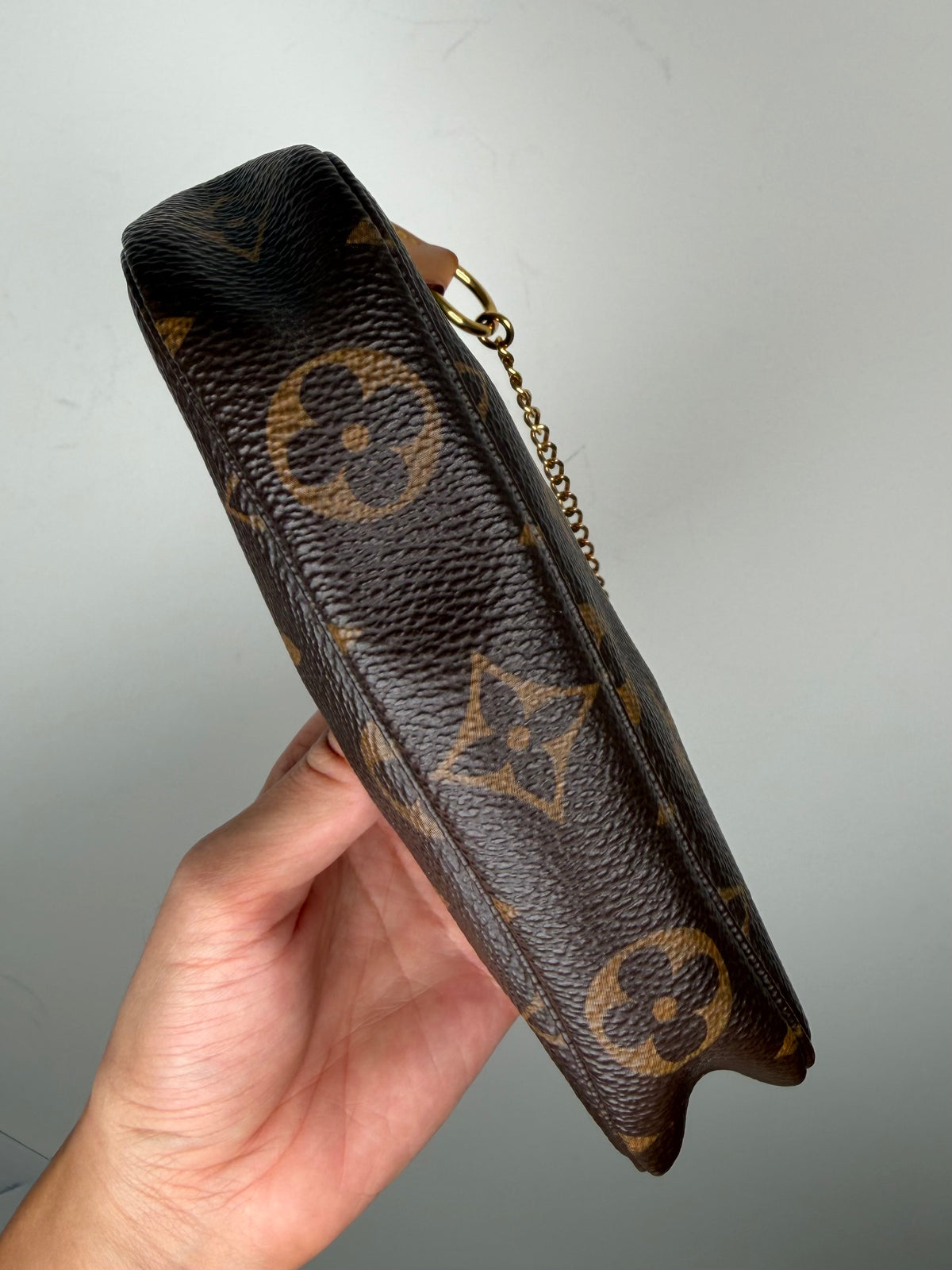 Louis Vuitton Pochette Accessoires Mini in Classic Monogram