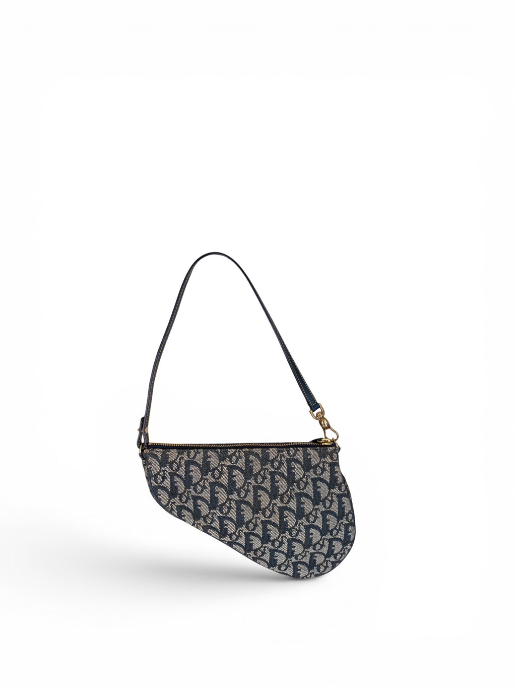 Christian Dior Trotter Monogram Saddle Pochette Bag