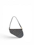 Christian Dior Trotter Monogram Saddle Pochette Bag