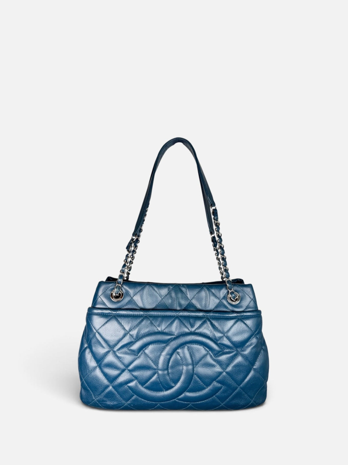 Chanel Quilted Timeless CC Shopping Tote