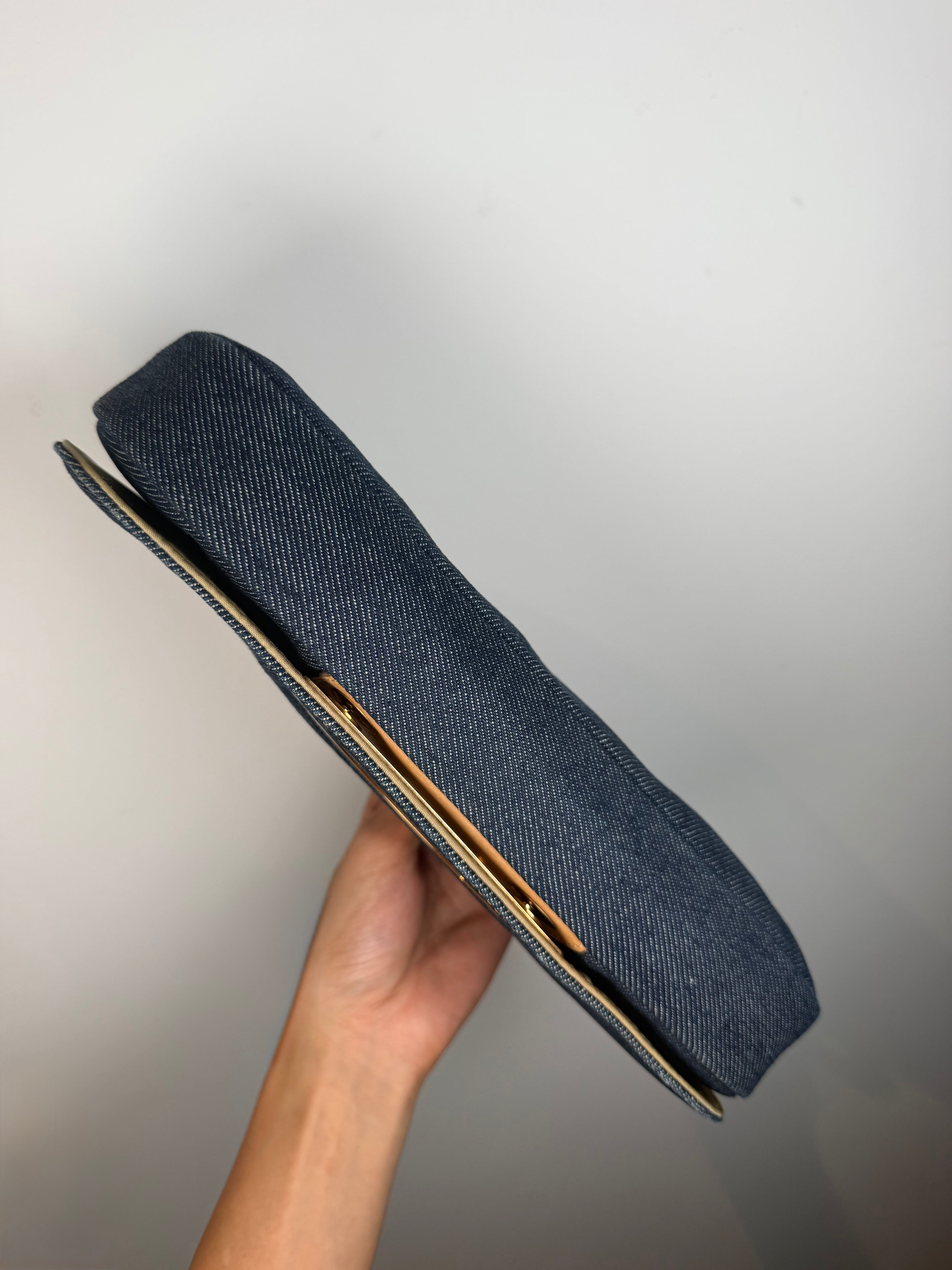 Christian Dior Denim Malice Shoulder Bag