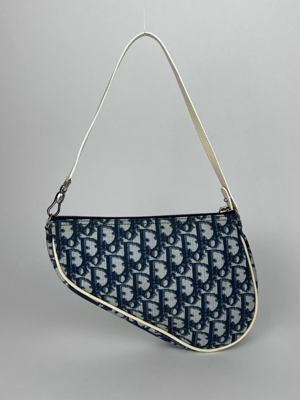 Dior Trotter Saddle Navy Pochette