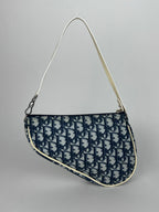 Dior Trotter Saddle Navy Pochette