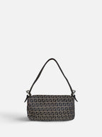 Fendi Baguette in Navy Zucca Print
