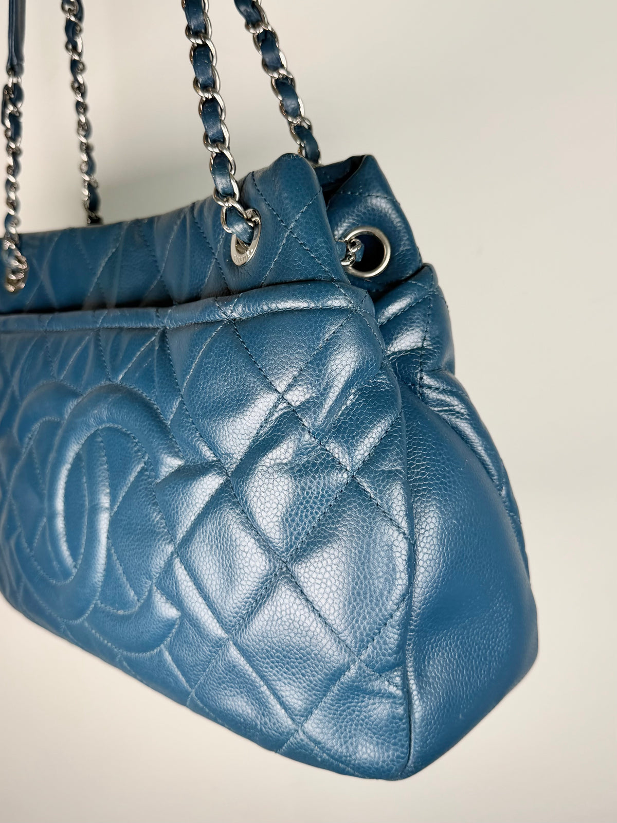 Chanel Quilted Timeless CC Shopping Tote