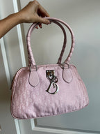 Dior Trotter Pink Lovely Logo Handbag
