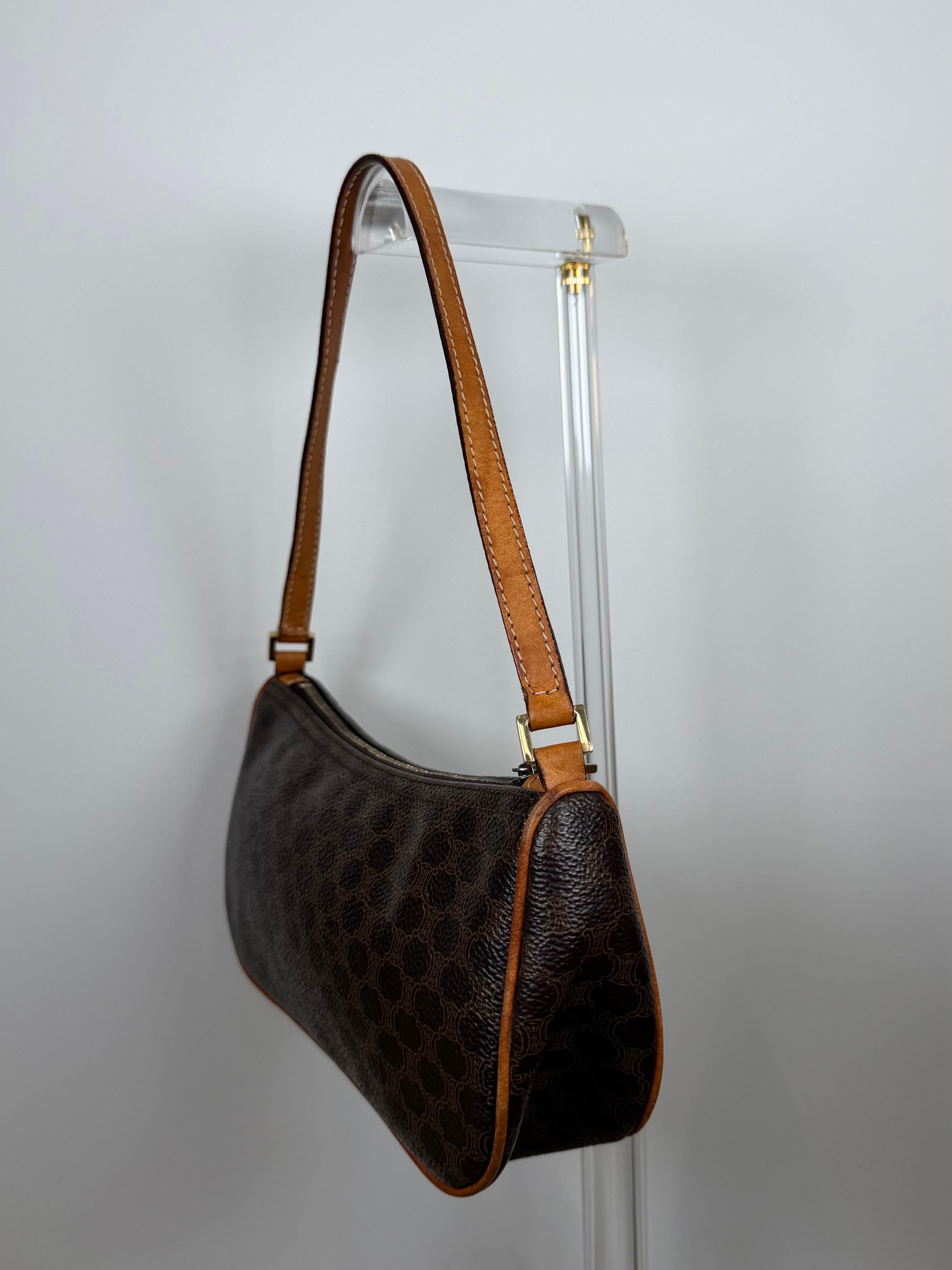 Celine Triomphe Shoulder Pouch Bag