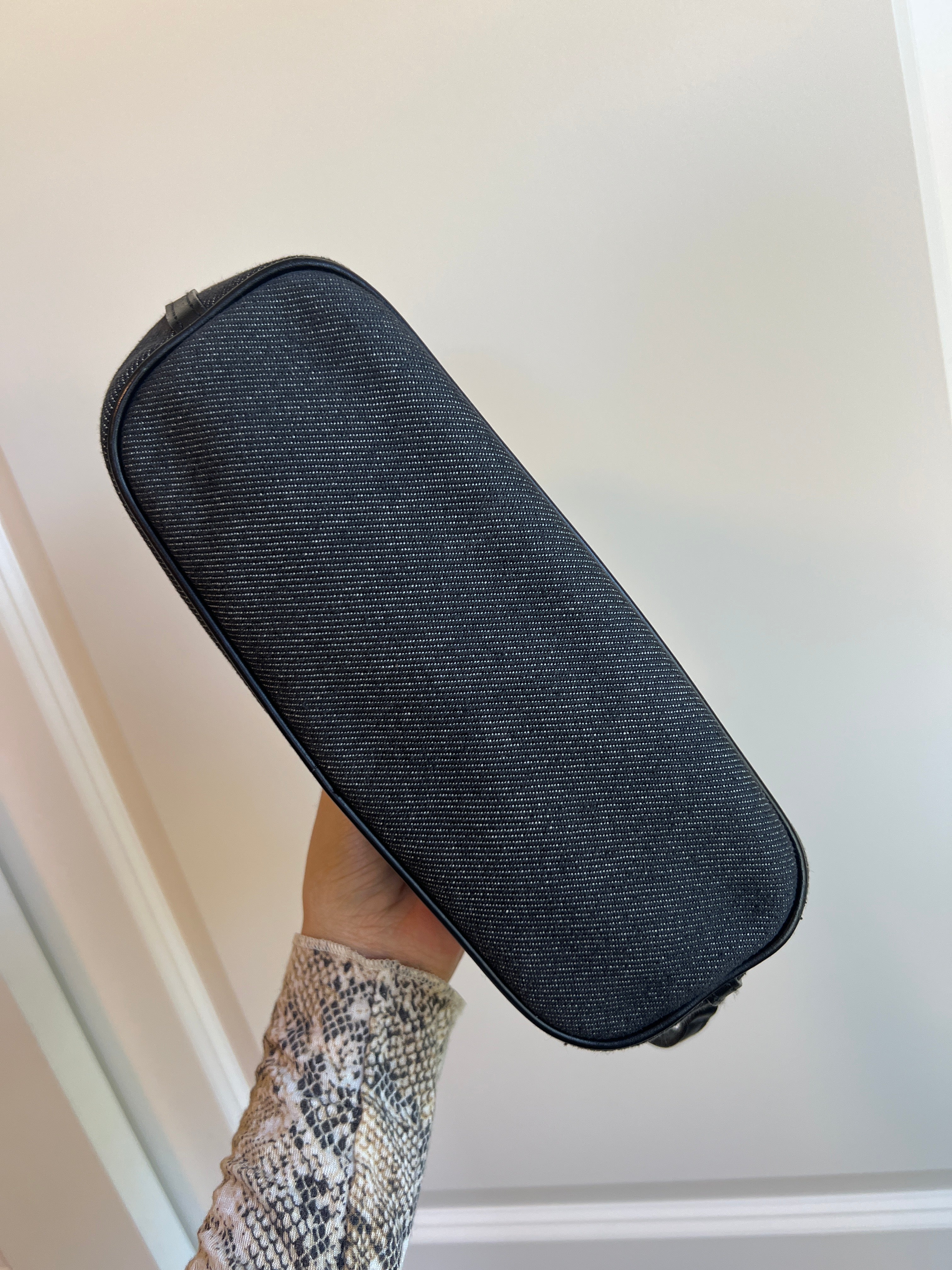 Gucci Denim Boat Pochette Bag