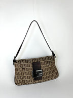 Fendi Zucchino Mamma Shoulder Bag