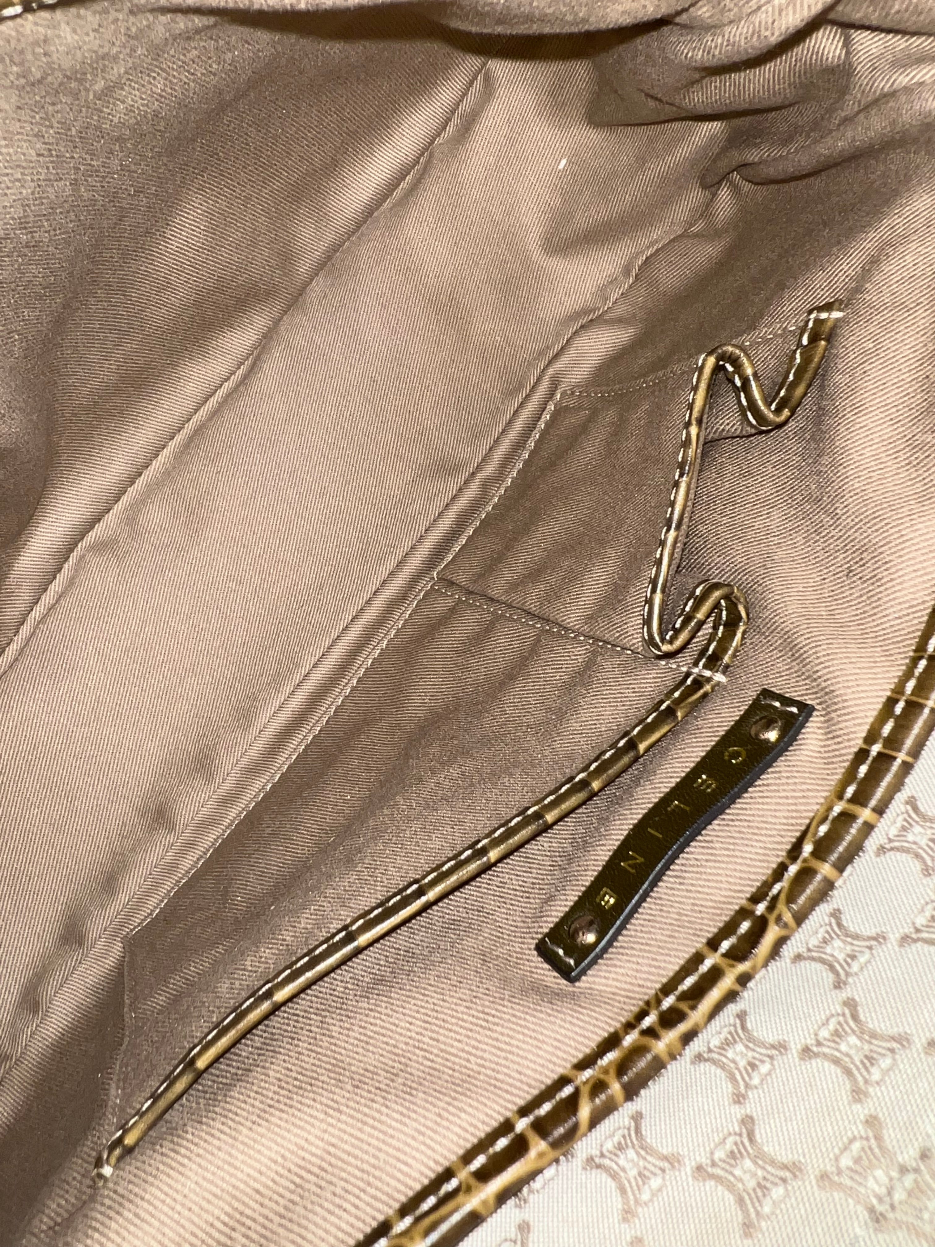 Celine Triomphe Tassel Shoulder Bag