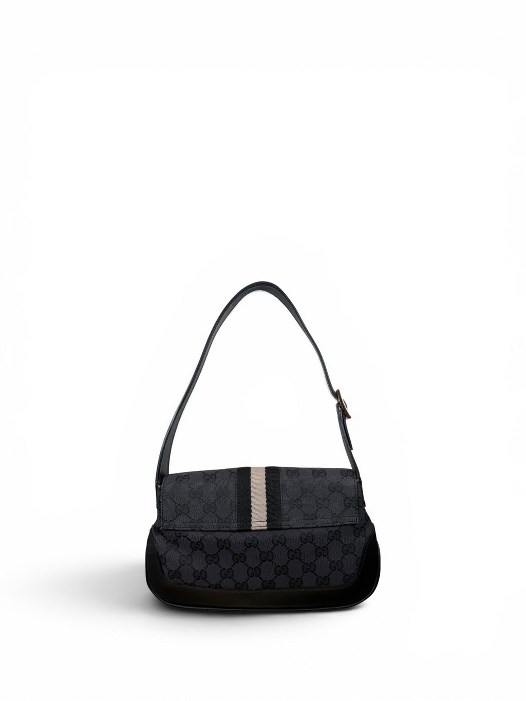 Gucci Small Jackie Monogram Stripe Bag