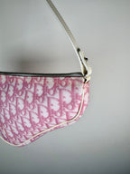 Christian Dior Trotter Monogram Saddle Pochette