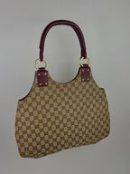 Gucci Canvas Hobo Bag