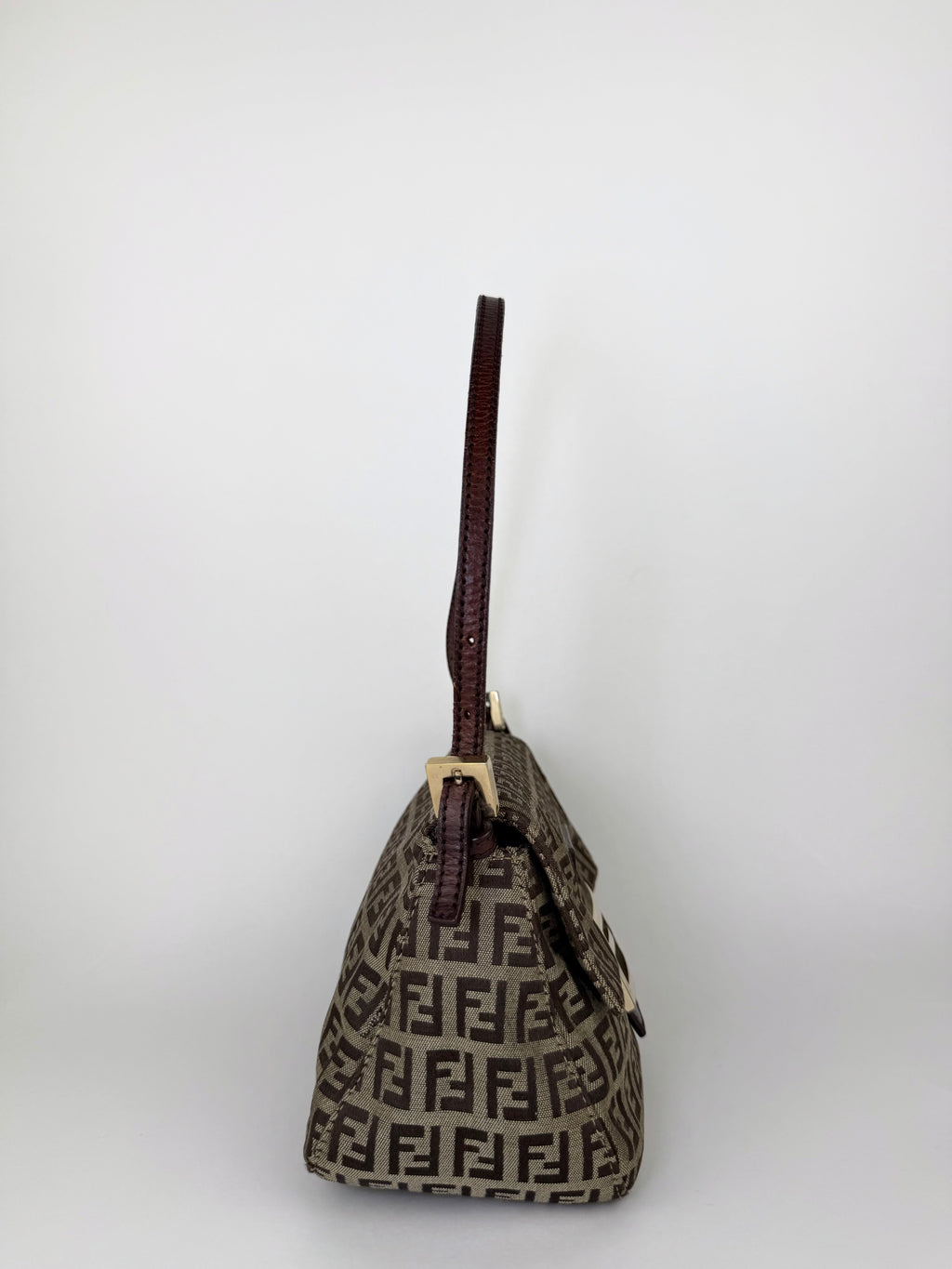 Fendi Zucchino Vitello Mini Mamma Baguette