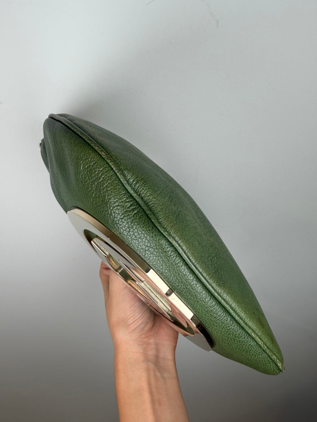 Gucci Blondie Logo Leather Shoulder Bag