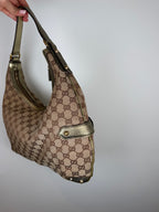 Gucci Horsebit Chain Shoulder Hobo Bag