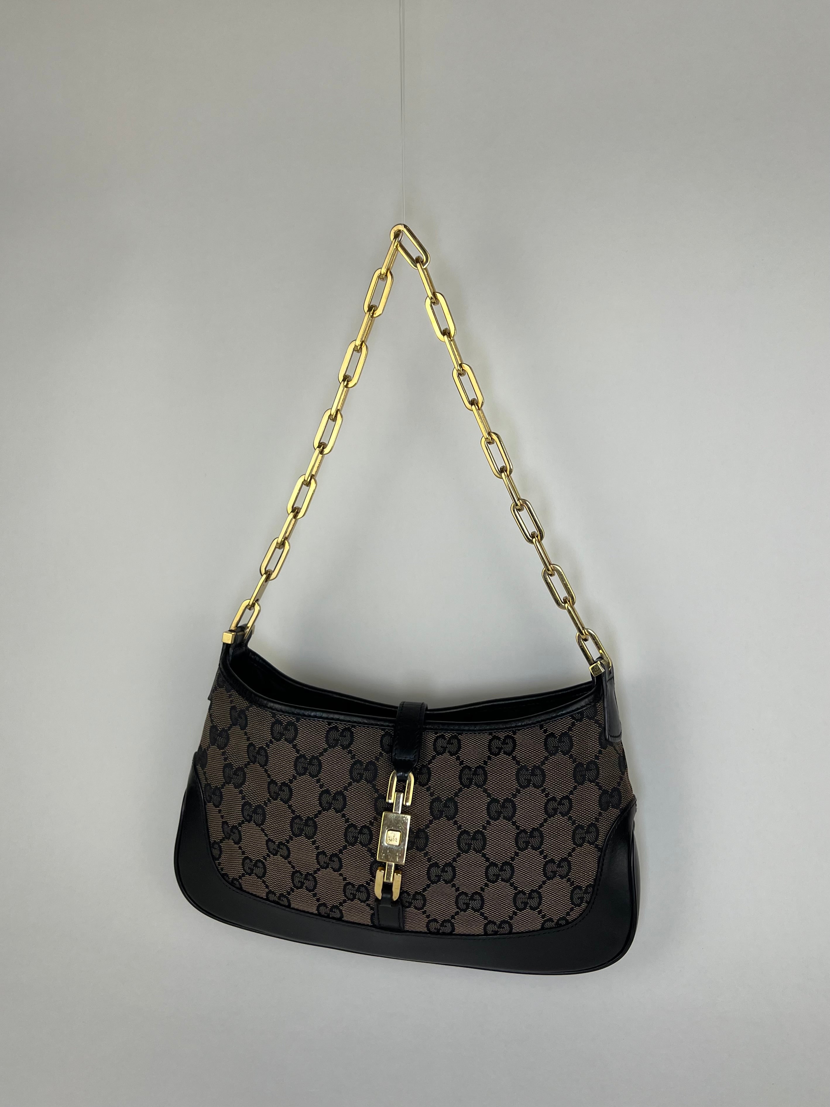 Gucci Jackie 1961 Monogram Chain Bag