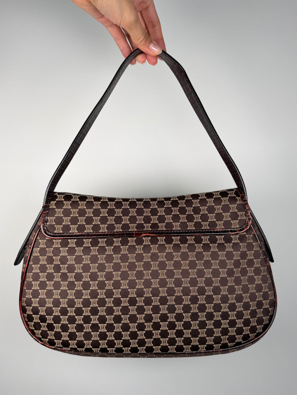 Celine Triomphe Tassel Shoulder Bag