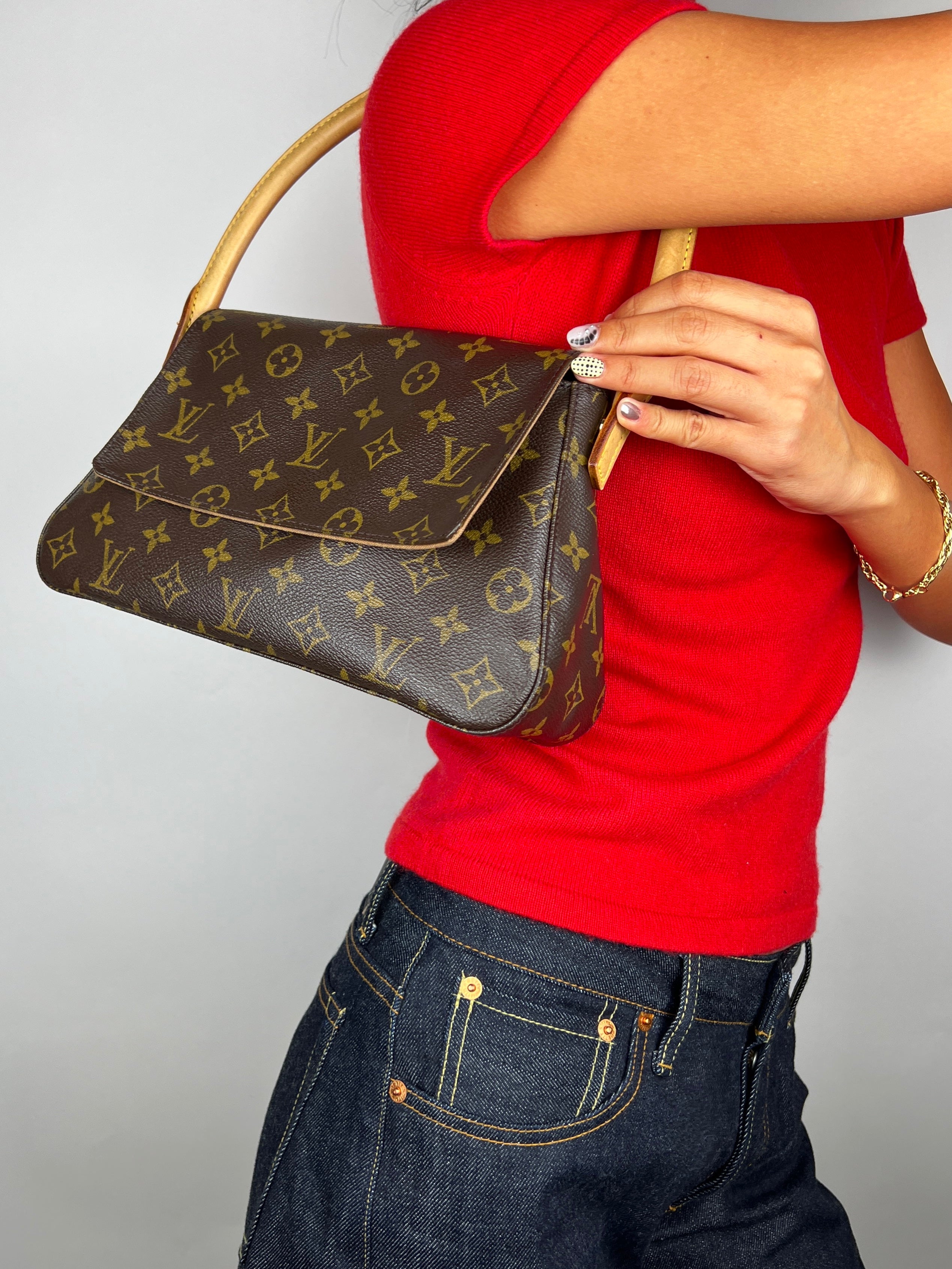 Louis Vuitton Mini Looping PM Bag in Monogram