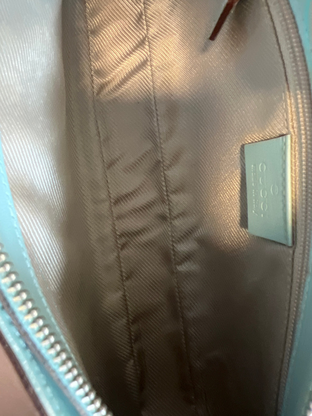 Gucci Micro GG Tiffany Blue Shoulder Bag