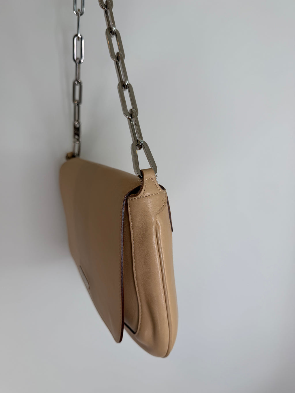 Gucci Chain Leather Jackie Bag