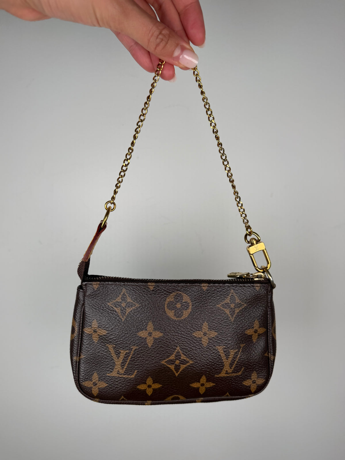 Louis Vuitton Pochette Accessoires Mini in Classic Monogram