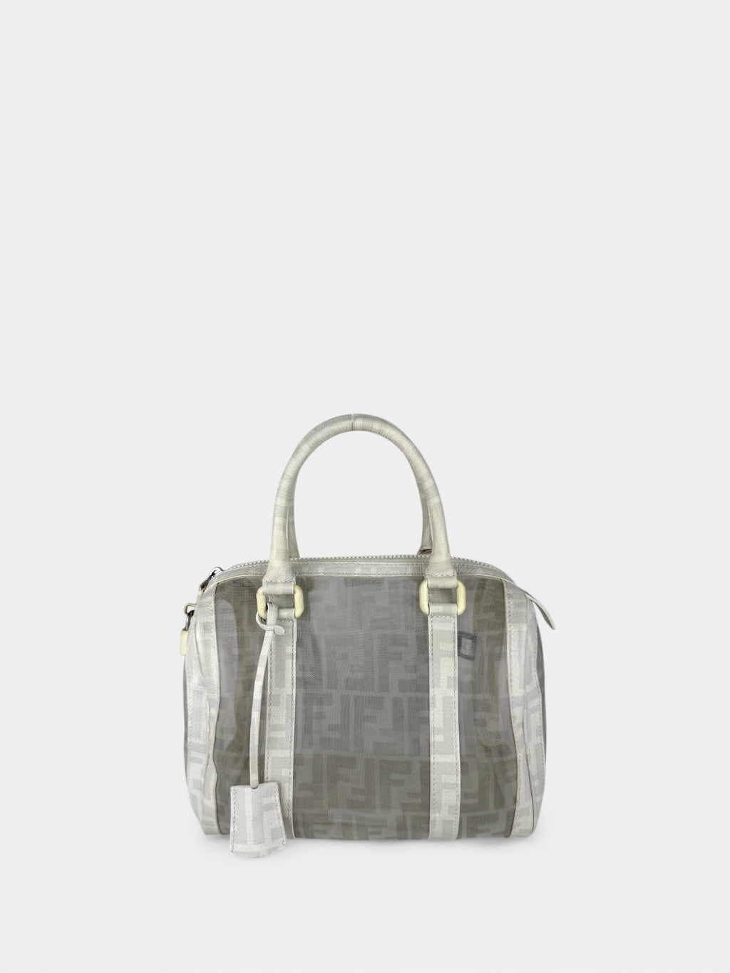 Fendi Mesh Mini Boston Bag