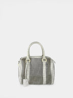 Fendi Mesh Mini Boston Bag