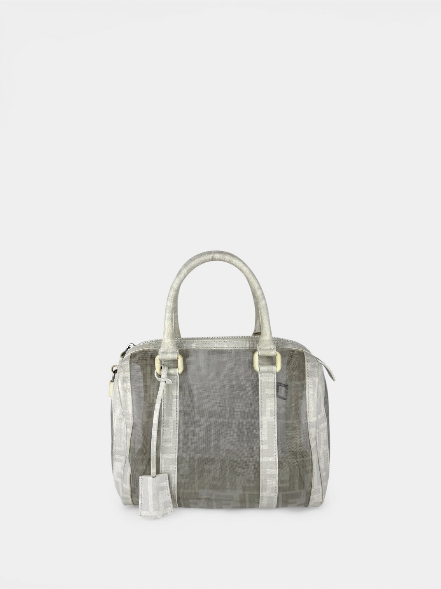 Fendi Mesh Mini Boston Bag