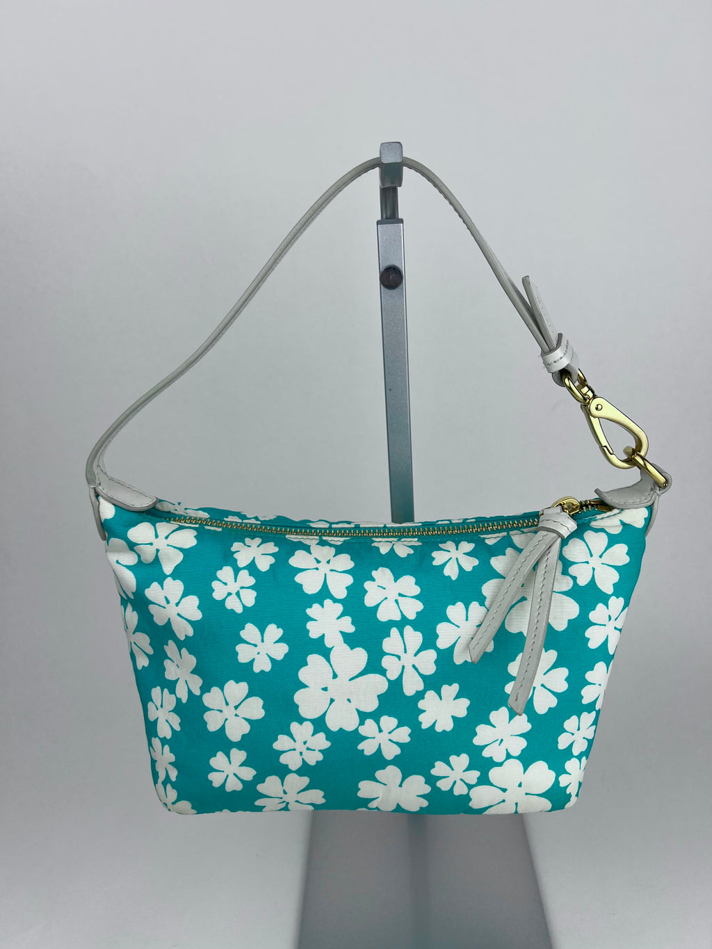 Miu Miu Floral Print Shoulder Bag