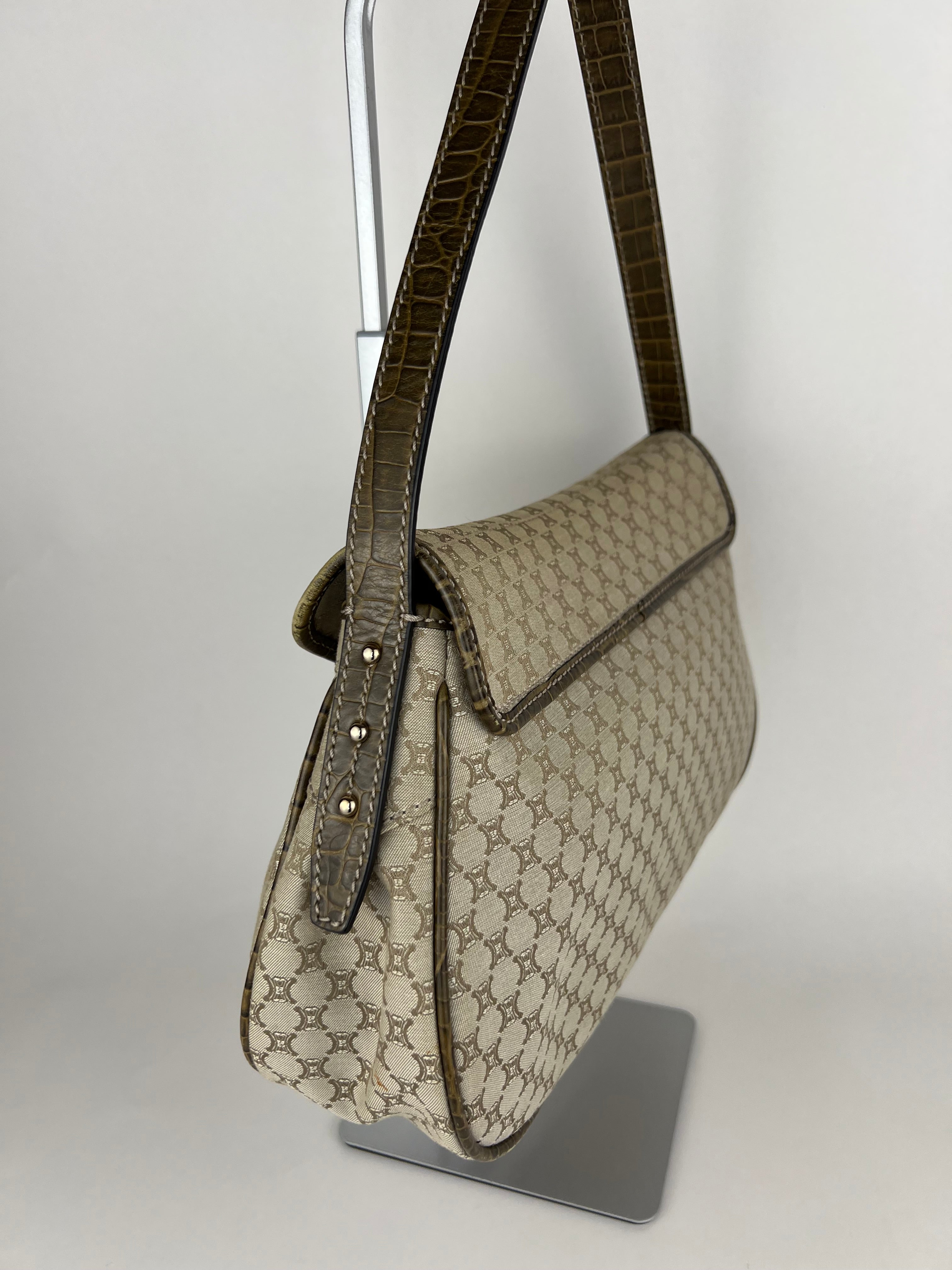Celine Triomphe Tassel Shoulder Bag