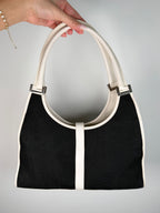 Gucci Jackie Shoulder Bag in Black/Cream