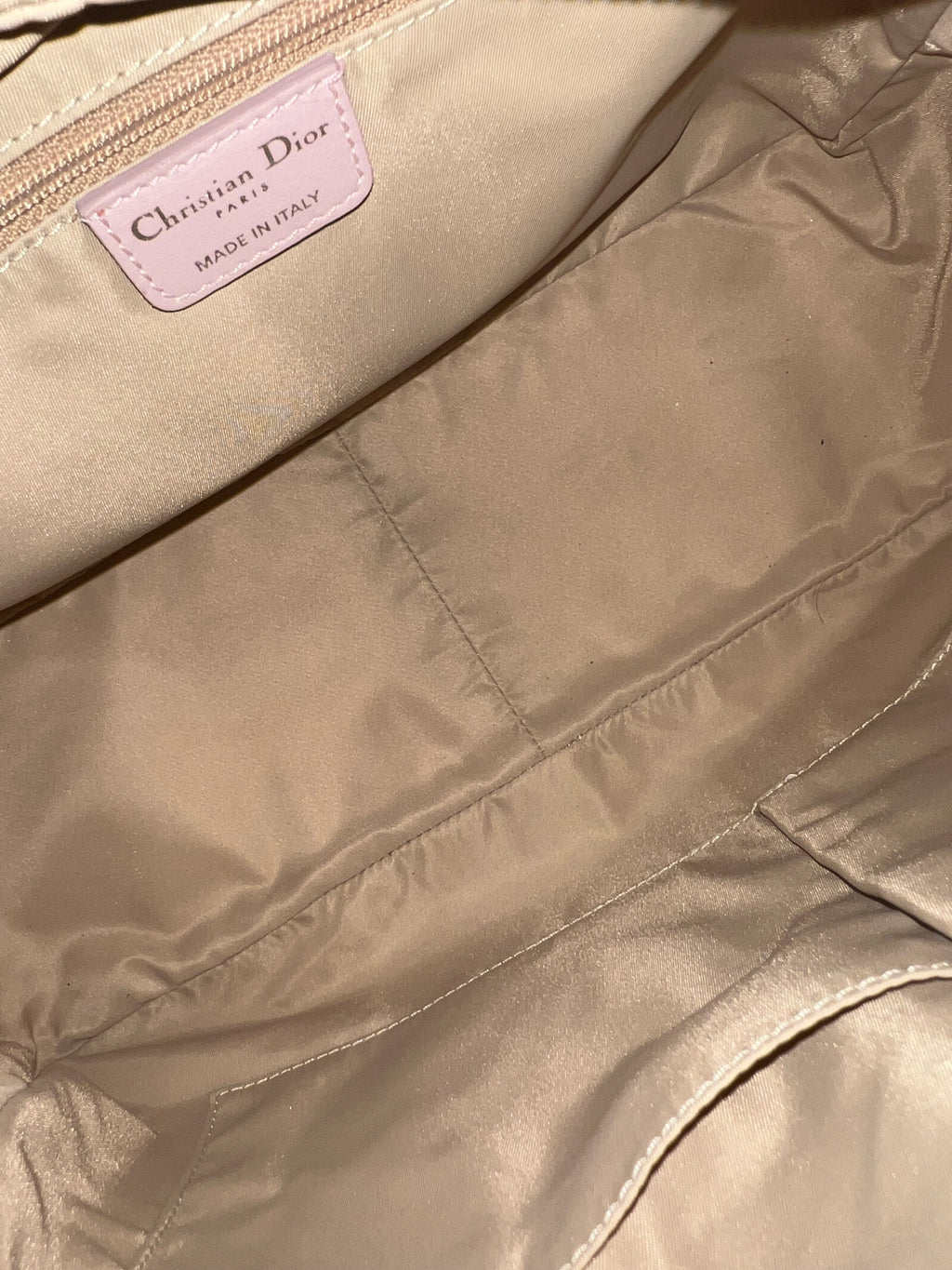 Dior Trotter Pink Lovely Logo Handbag