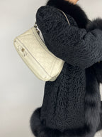 Gucci Mayfair Beige Monogram Shoulder Bag