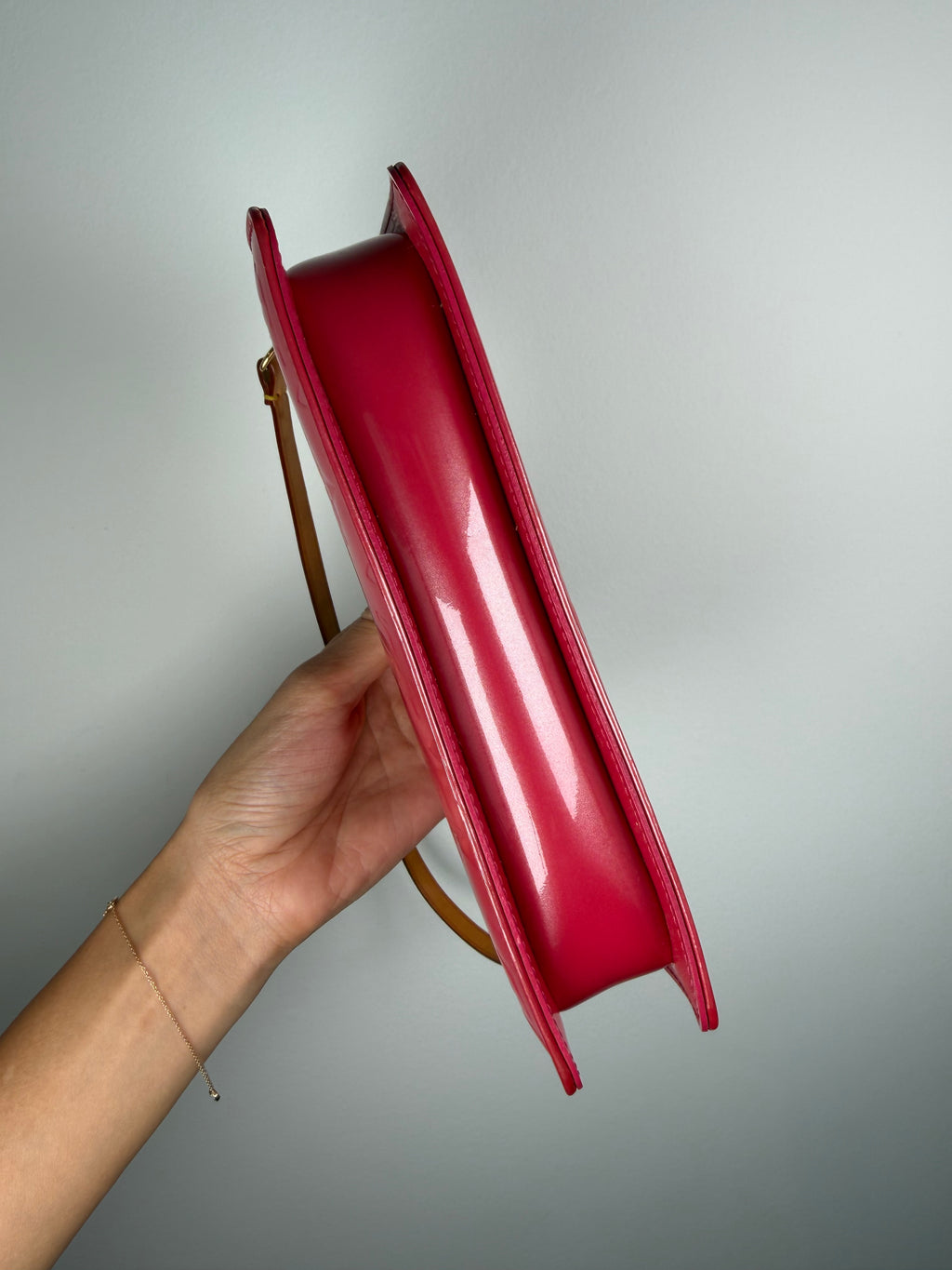 Louis Vuitton Vernis Lexington Pochette in Pink