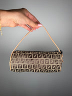 Fendi Zucchino Mini Barrel Pochette