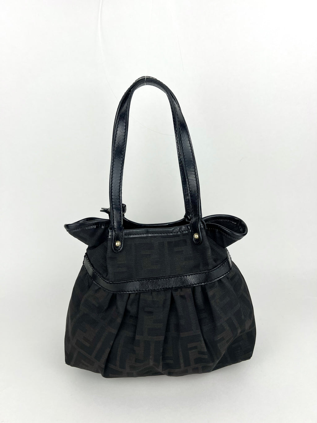 Fendi Zucca Mare Charm Tote Bag