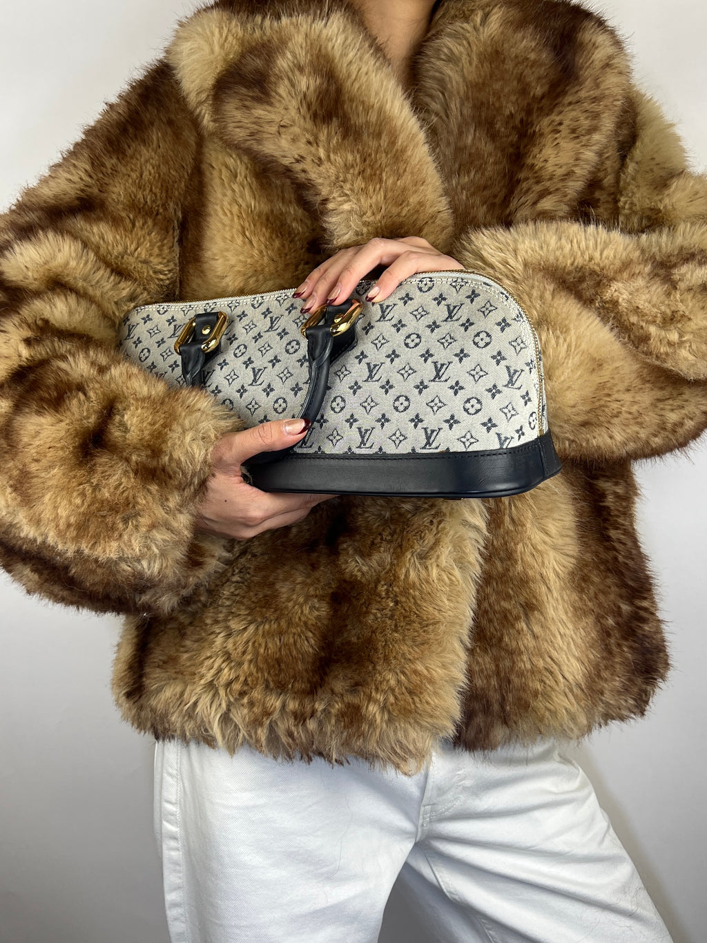 Louis Vuitton East West Mini Lin Alma Bag