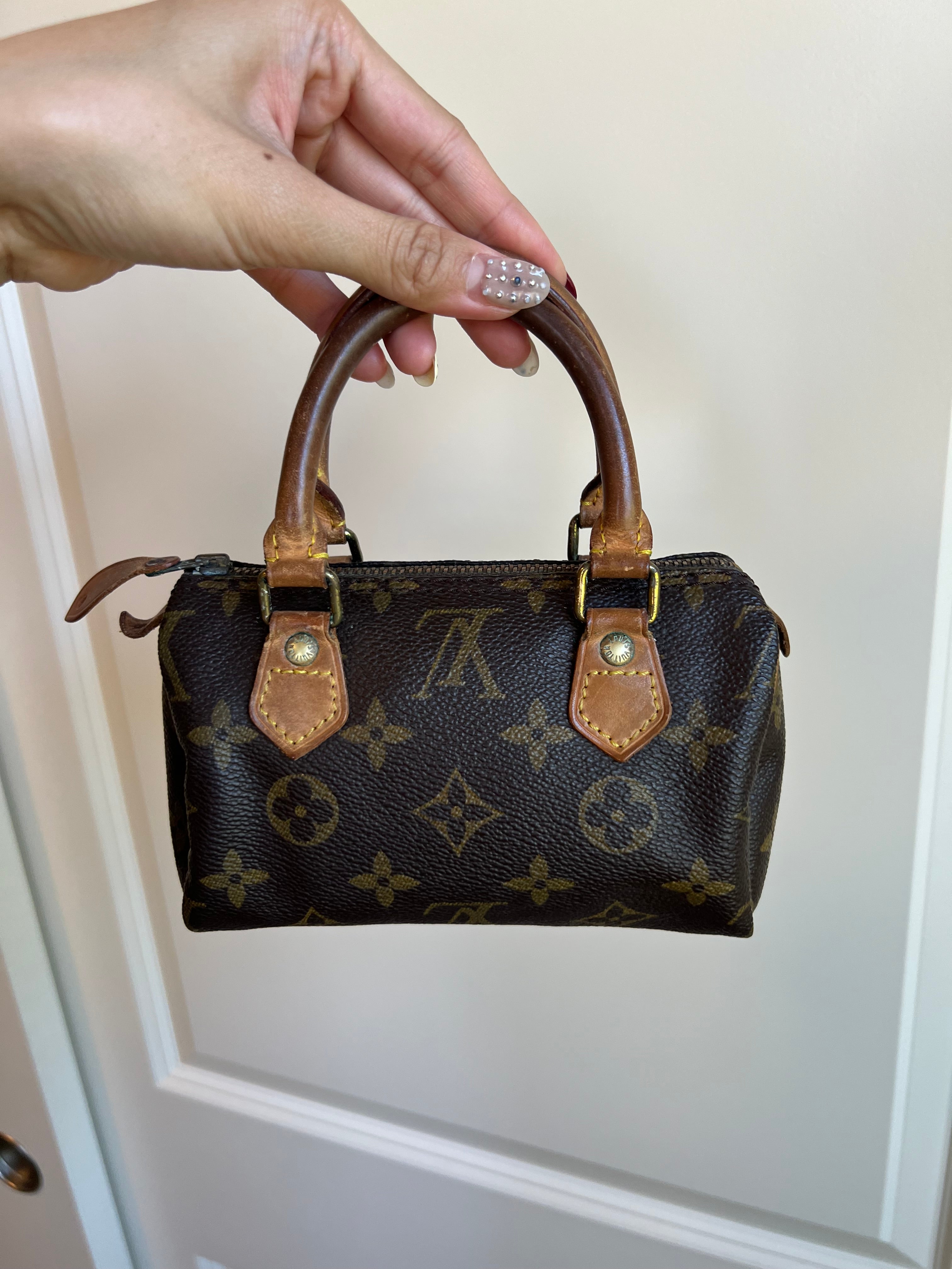 Louis Vuitton Mini Sac HL Speedy in Monogram