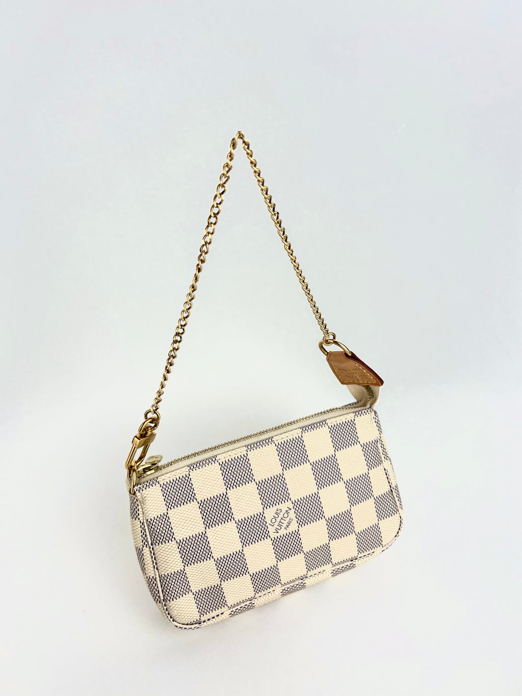 Louis Vuitton Pochette Accessoires Mini in Damier Ebene
