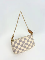 Louis Vuitton Pochette Accessoires Mini in Damier Ebene
