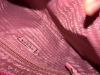 Prada Vela Pochette Bag in Pink